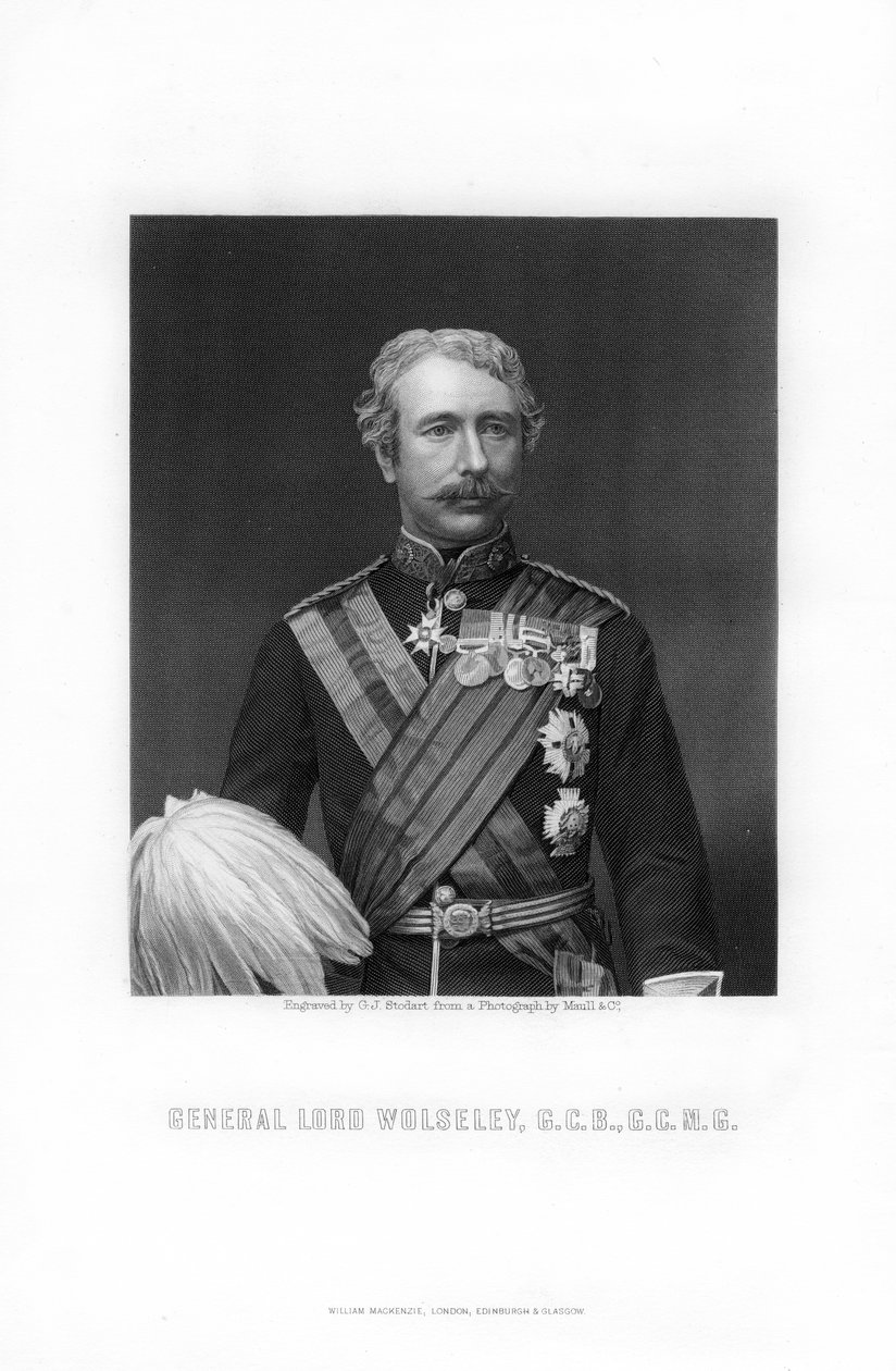 Garnet Joseph Wolseley, 1:e Viscount Wolseley, brittisk fältmarskalk, 1893. av George J. Stodart