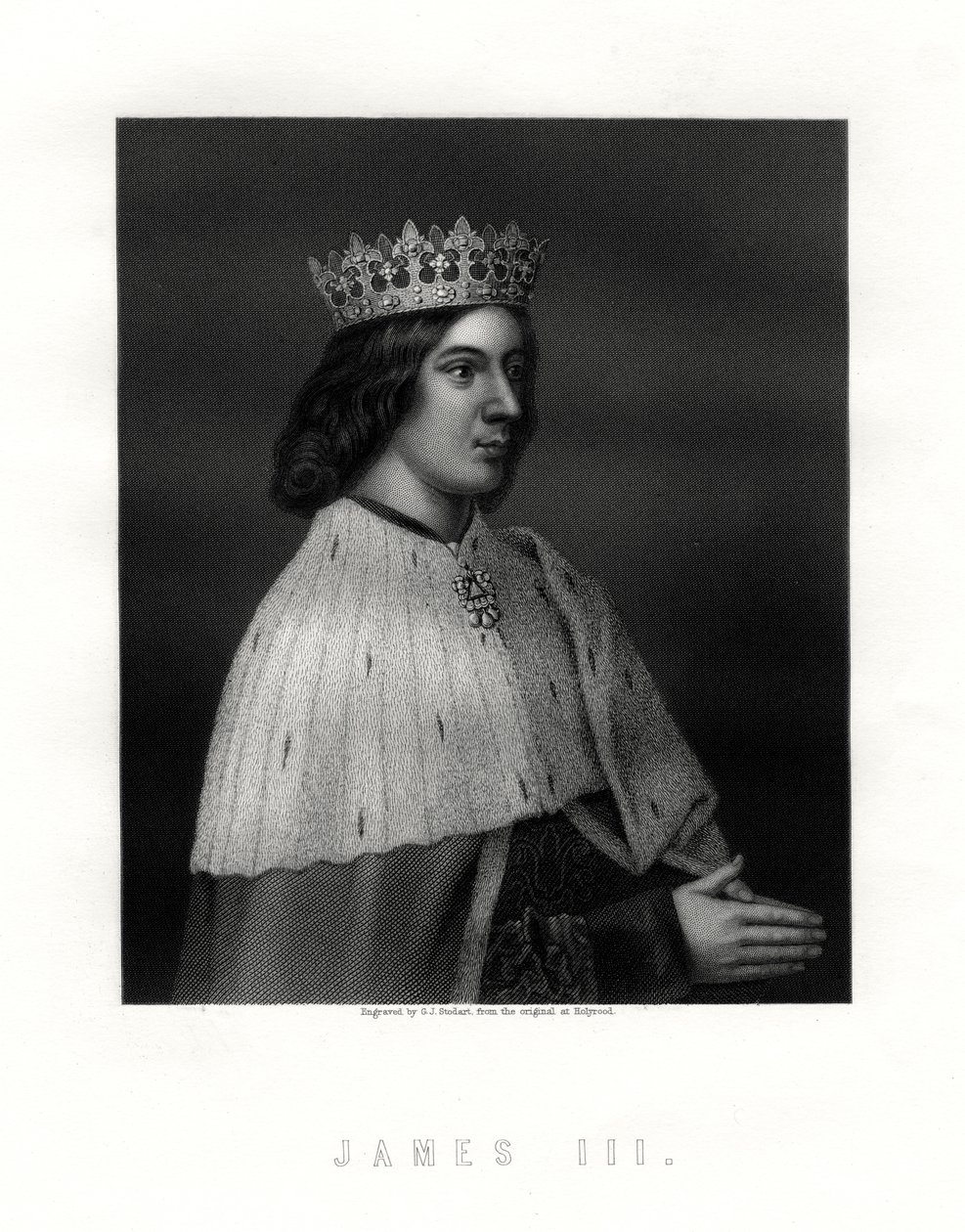 Jakob III, 1800-talet av George J. Stodart