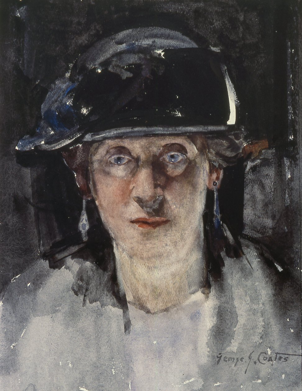 Dora Meeson Coates, Konstnärens fru av George James Coates
