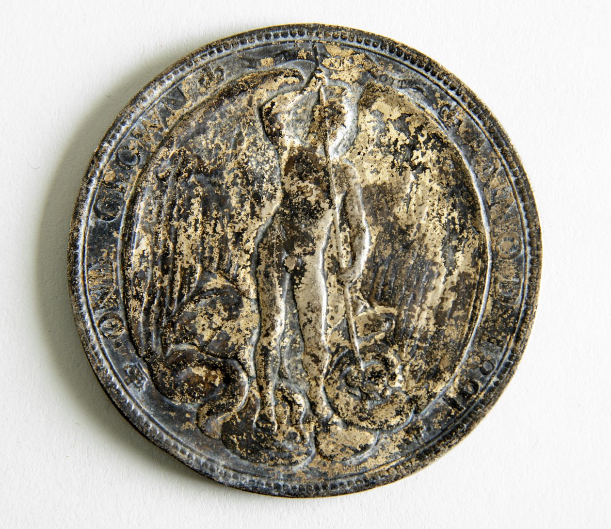 Figur Dräpande orm, en krona av George James Frampton
