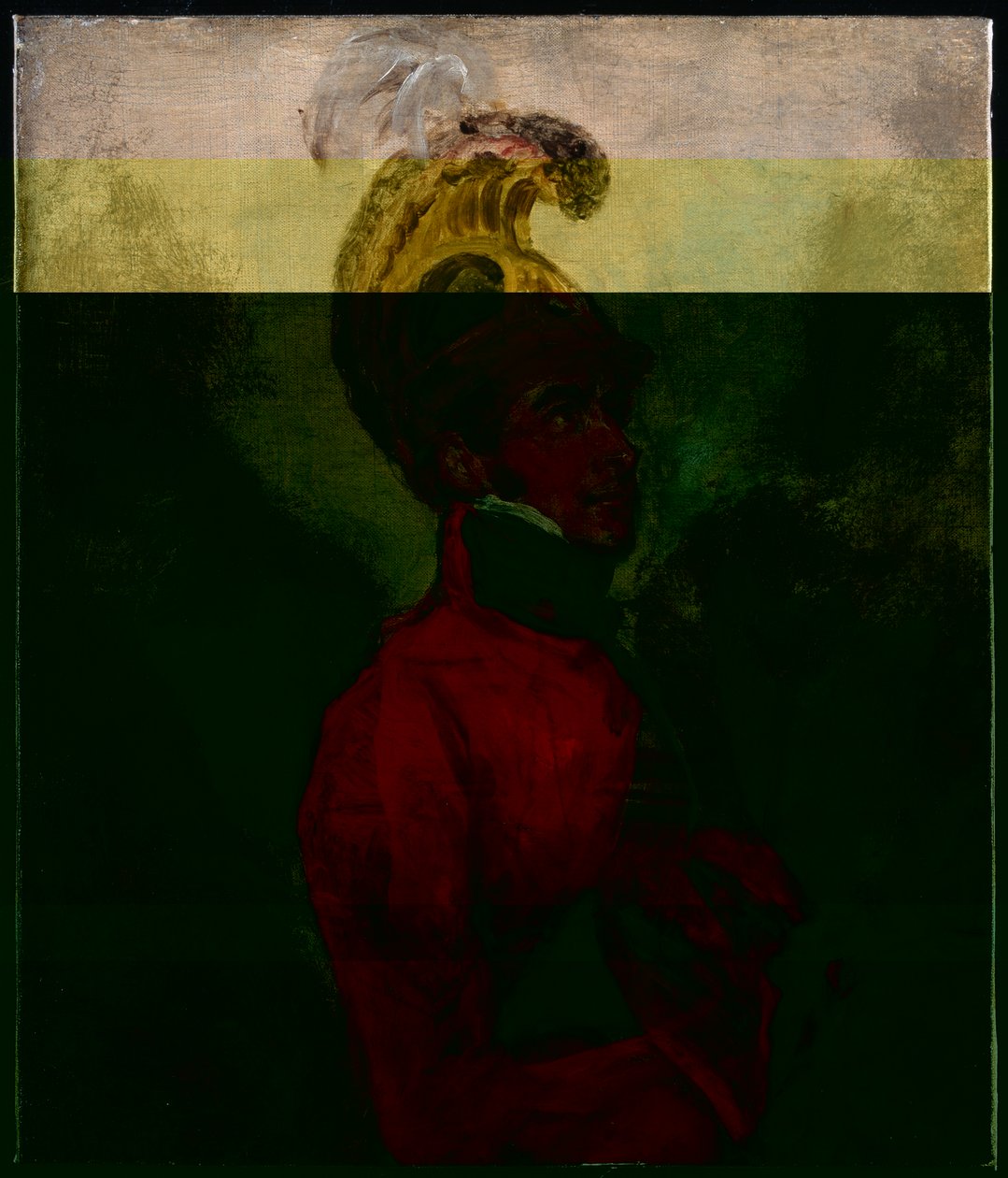 En officer av livgardet, 1815 ca av George Jones