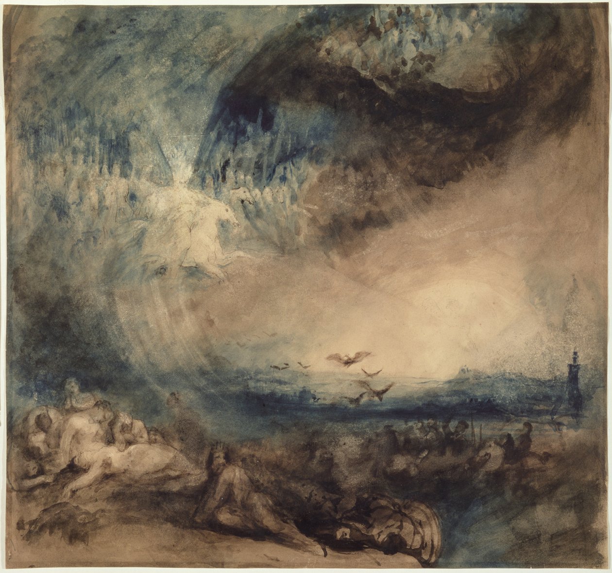 Himlen öppnade, 1850 av George Jones