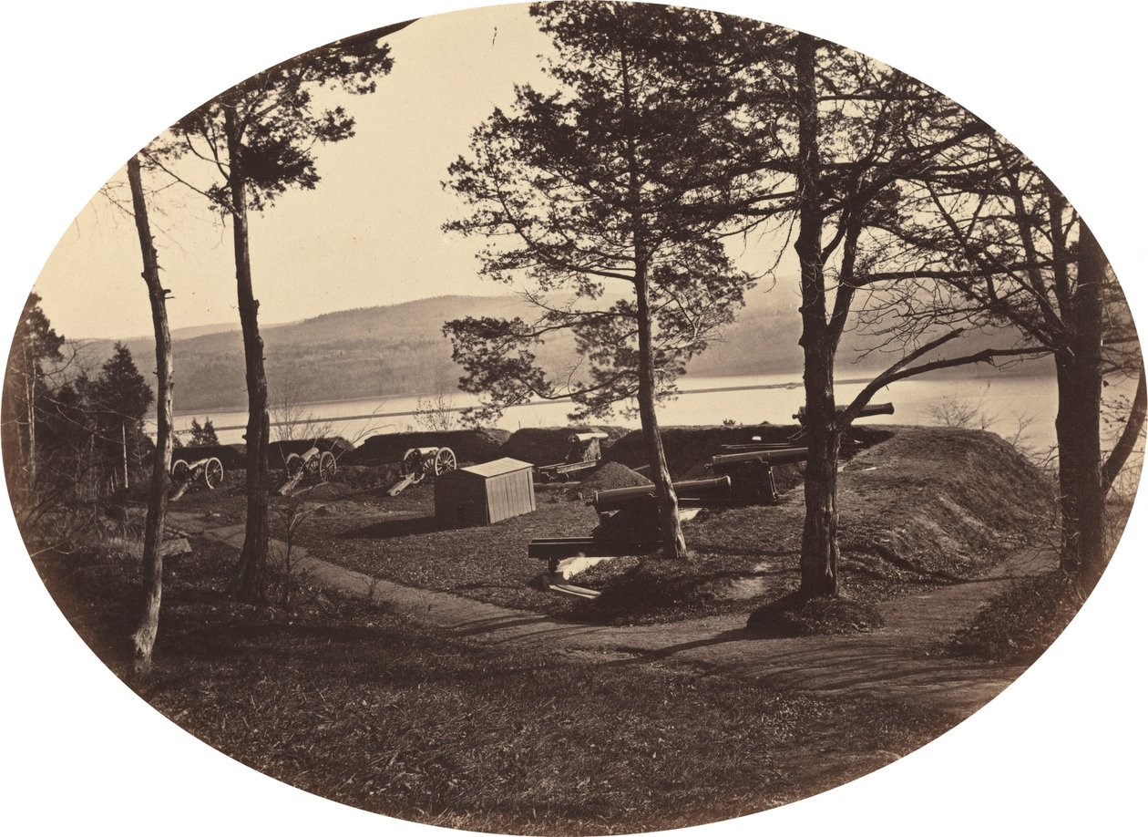 Batteri Knox, ca. 1870. av George K Warren