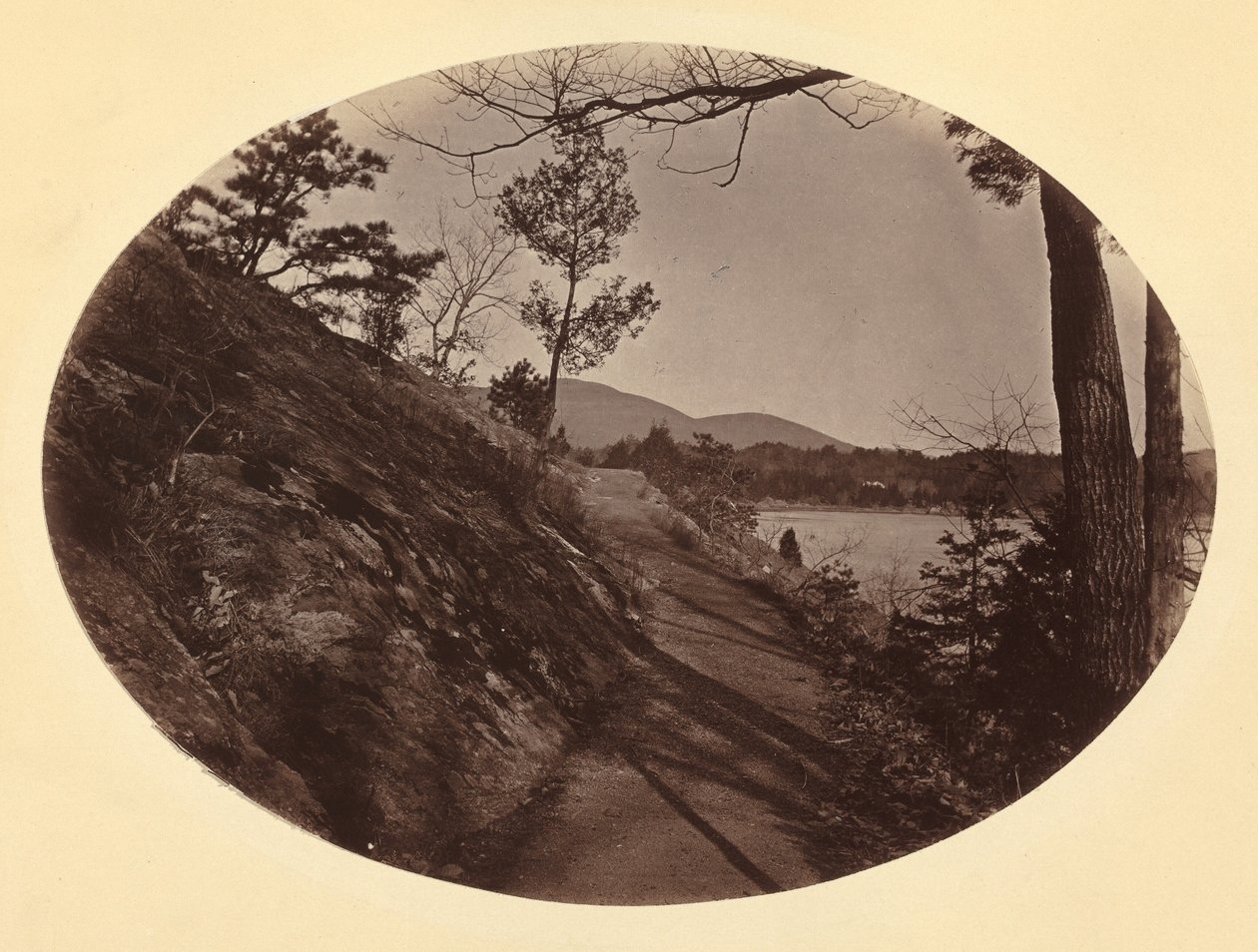 F.W. 4 Old Chain Battery Walk, West Point, New York, ca 1867-1868. av George K Warren