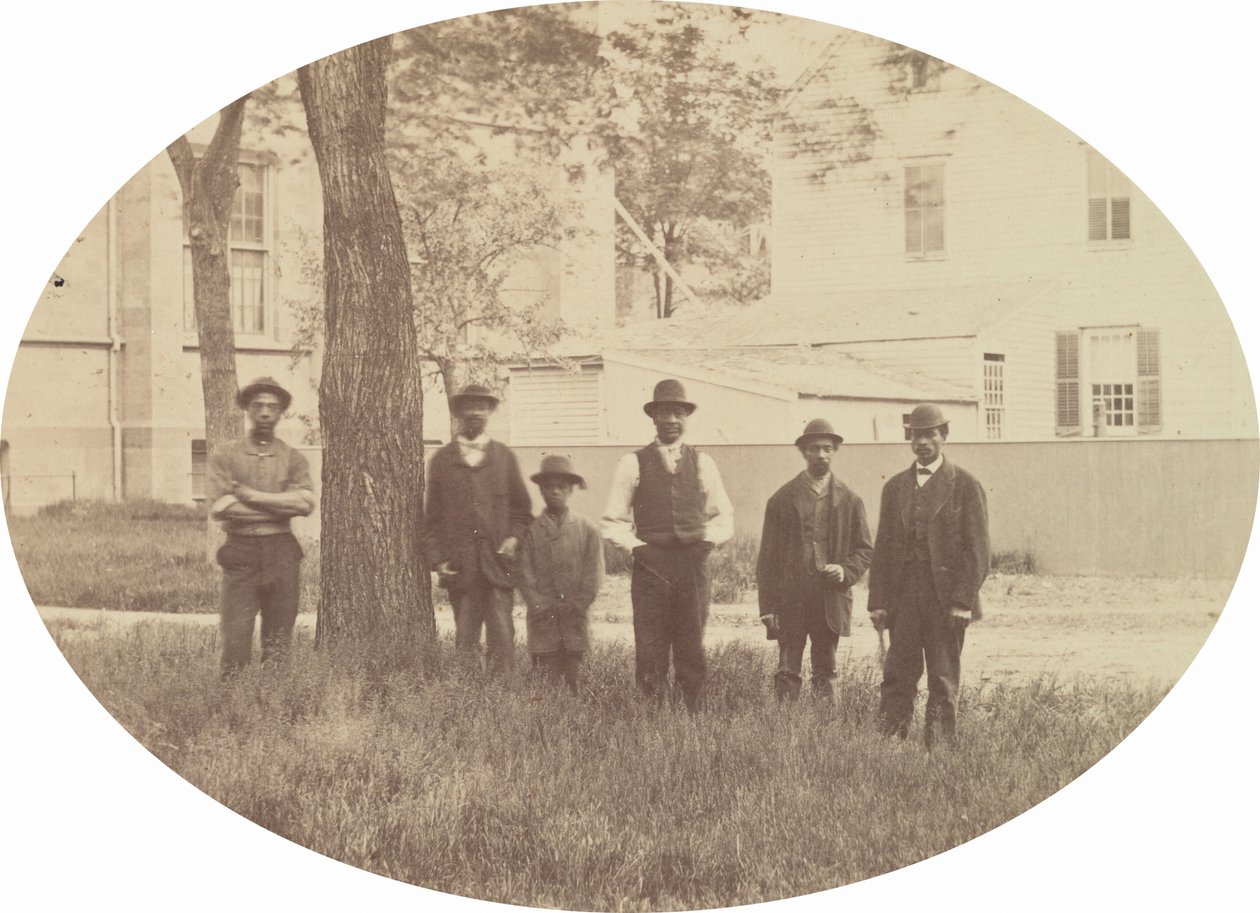 Gruppporträtt [verso], c. 1862-1864. av George K Warren