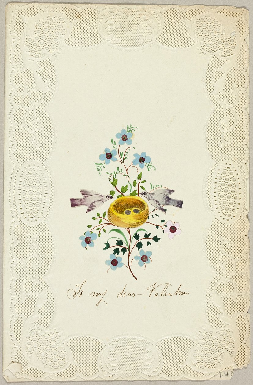 Till My Dear Valentine (valentine) av George Kershaw