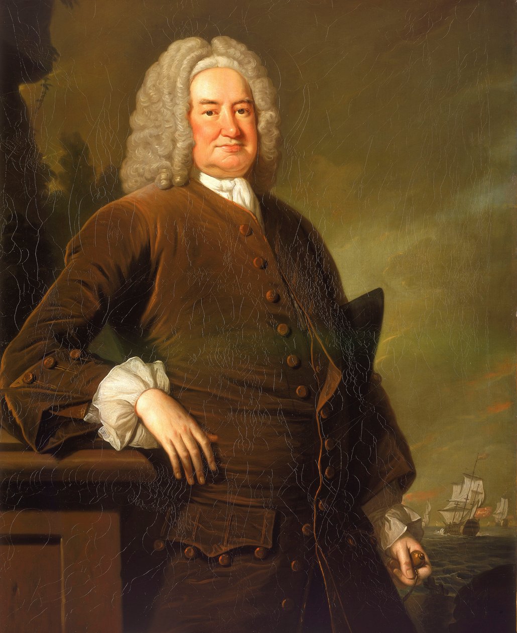 Amiral Sir John Norris (ca 1660-1749), ca 1735 (olja på duk) av George Knapton