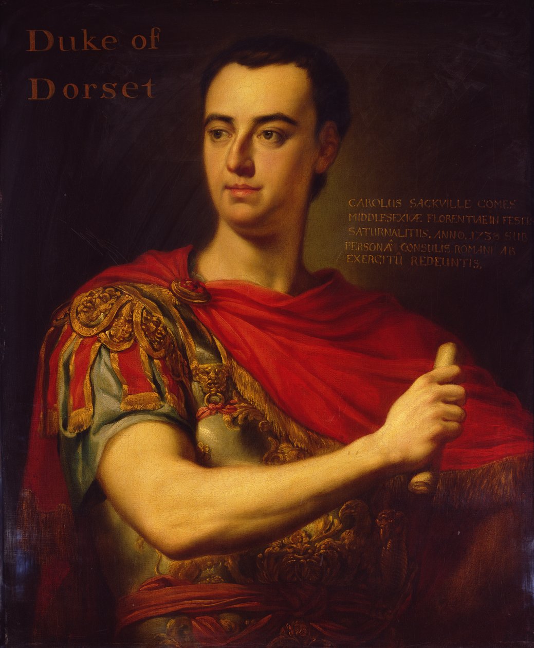 Hertigen av Dorset, 1744 av George Knapton