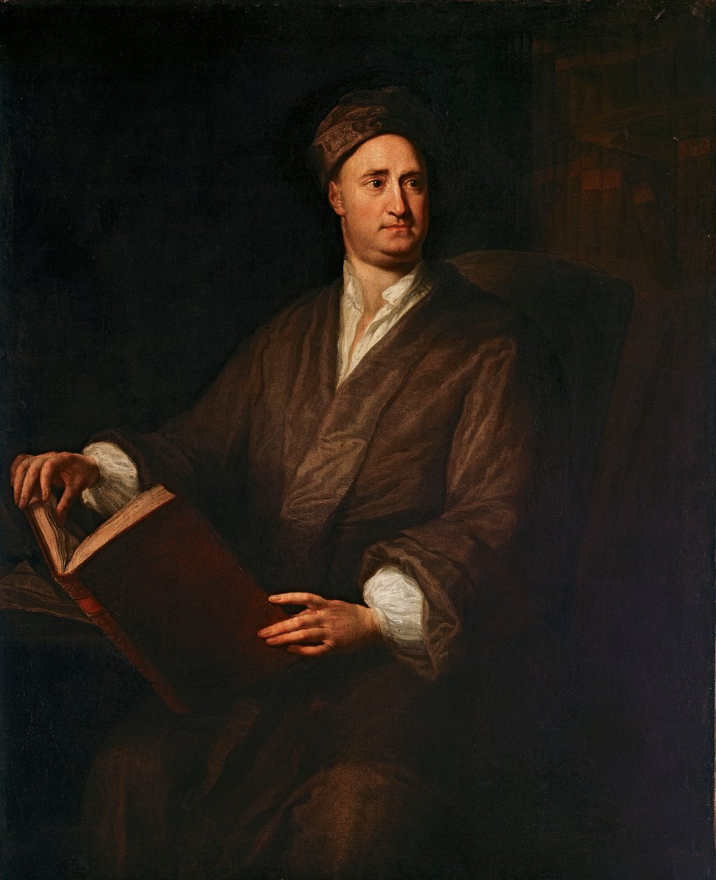 The Reverend Nicholas Tindal, ca 1726-44 (olja på duk) av George Knapton