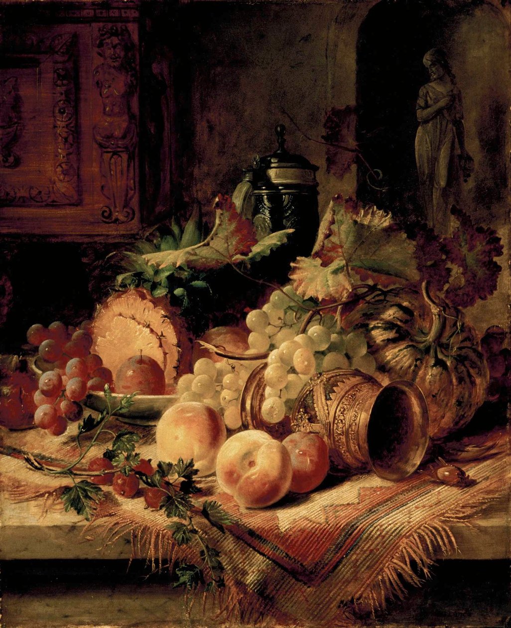 Stilleben - Frukt av George Lance