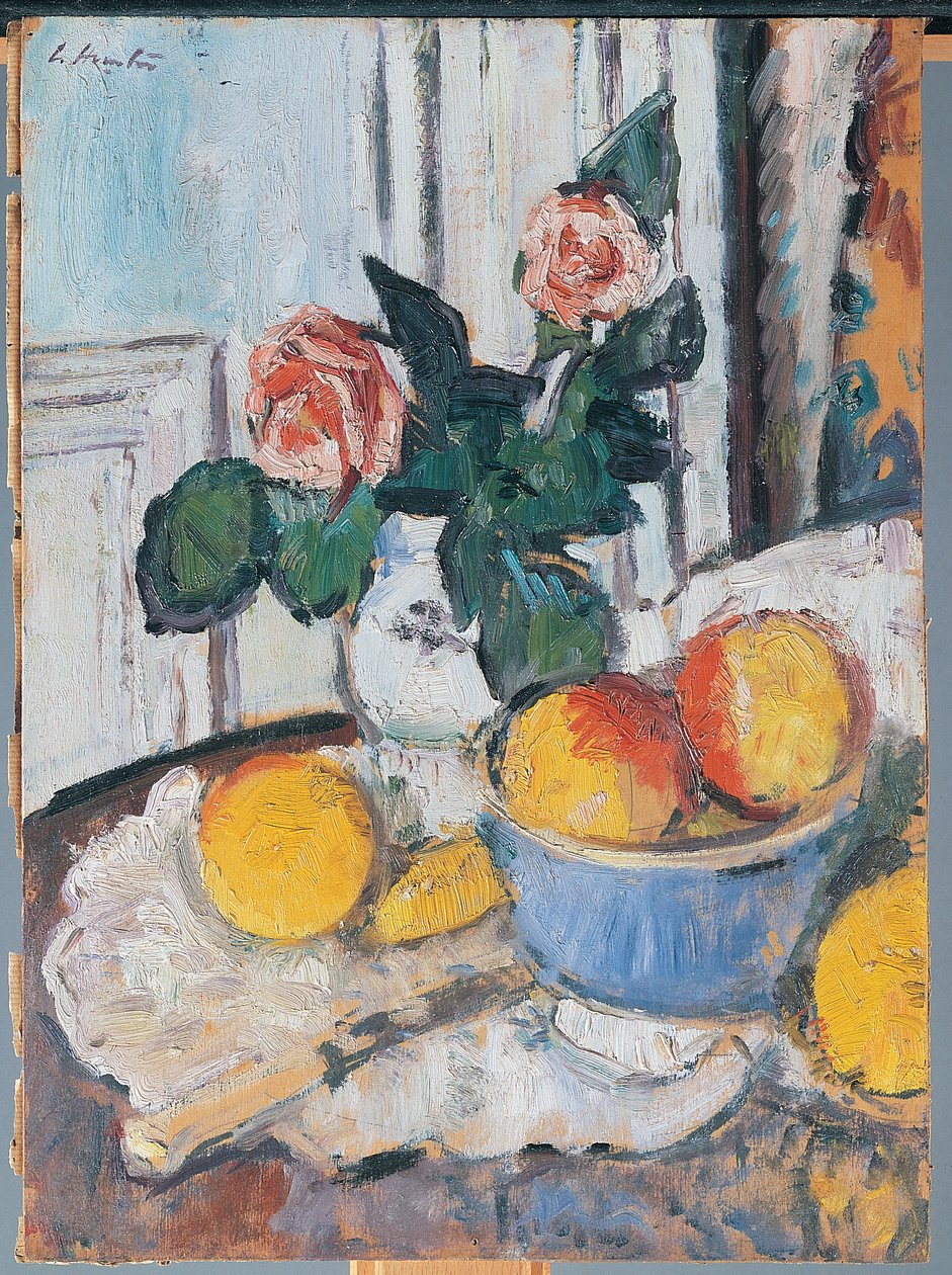 Fortfarande liv av George Leslie Hunter
