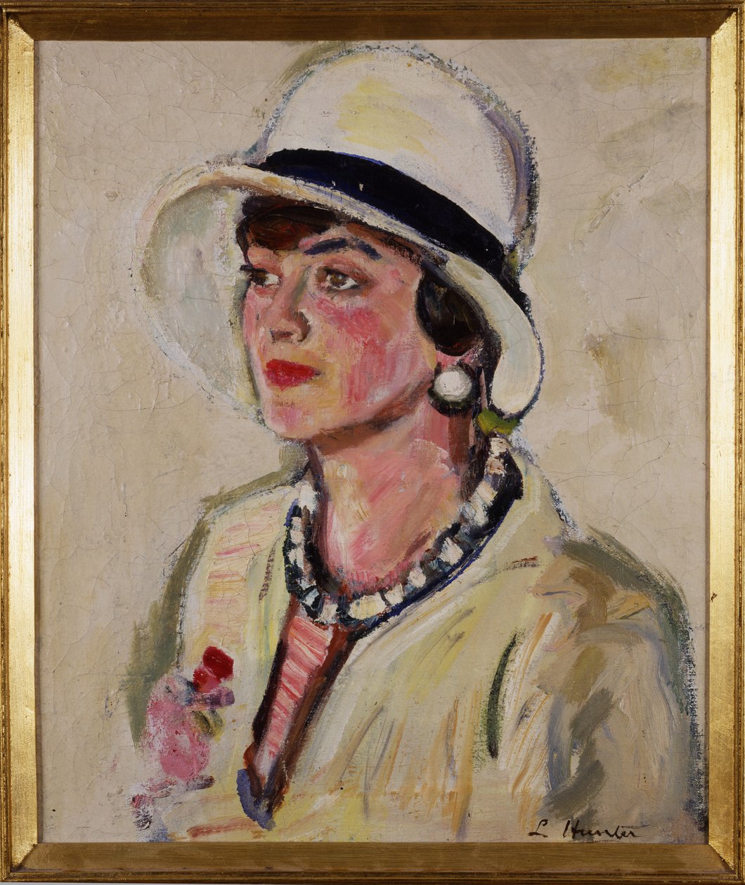 Den vita hatten av George Leslie Hunter
