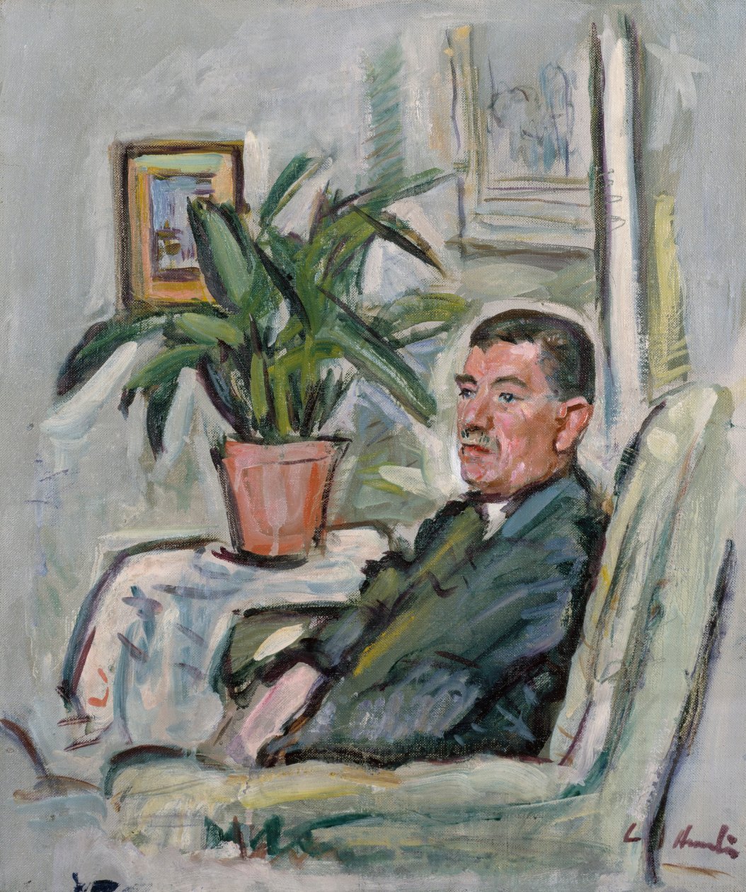 William McInnes (olja på duk) av George Leslie Hunter
