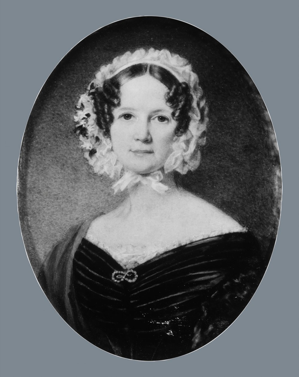 Mrs. George M. Gill Ann McKim Bowly, 1841. av George Lethbridge Saunders