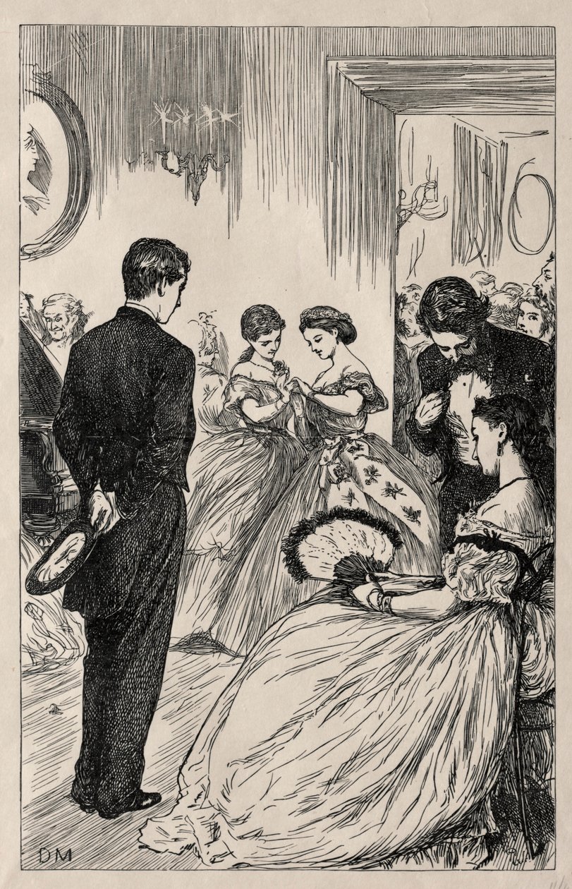 Coelebs in Search of a Mulready Envelope, 1865. av George Louis Palmella Busson Du Maurier