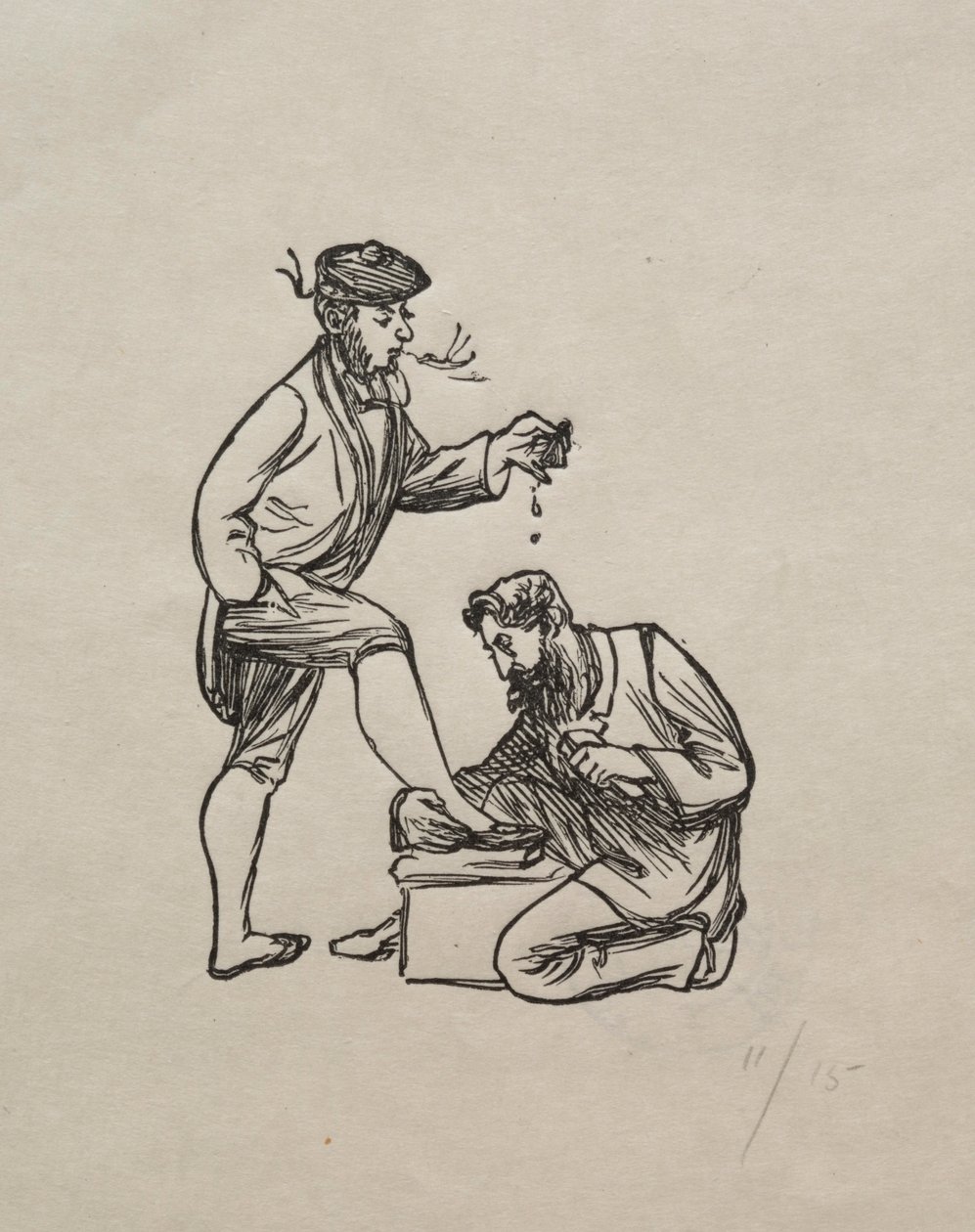 Inhemsk filosofi, 1863. av George Louis Palmella Busson Du Maurier