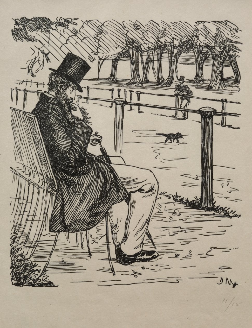 Den siste av baronerna av George Louis Palmella Busson Du Maurier