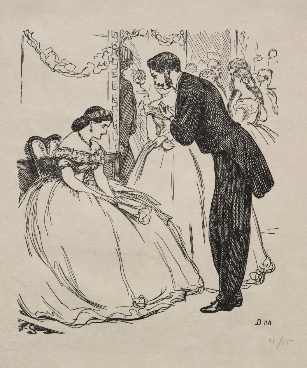Den tröstlösas sång av George Louis Palmella Busson Du Maurier
