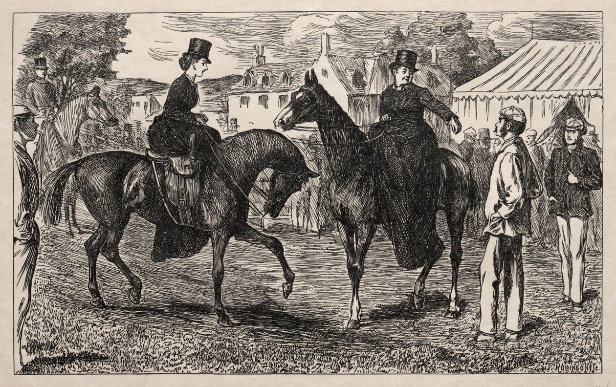 Varför Pifflers förlorade sin returmatch, 1865. av George Louis Palmella Busson Du Maurier