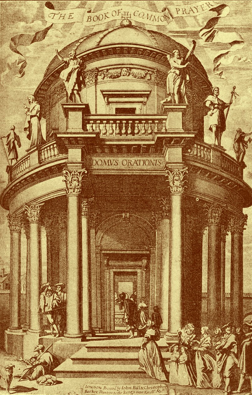 Titelsidan för Book of Common Prayer av Bartolome Esteban and studio Murillo