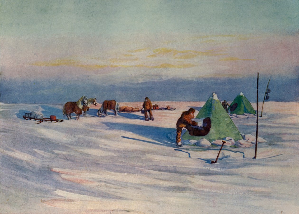 En lugn kväll på barriären, c1908, 1909 av George Marston