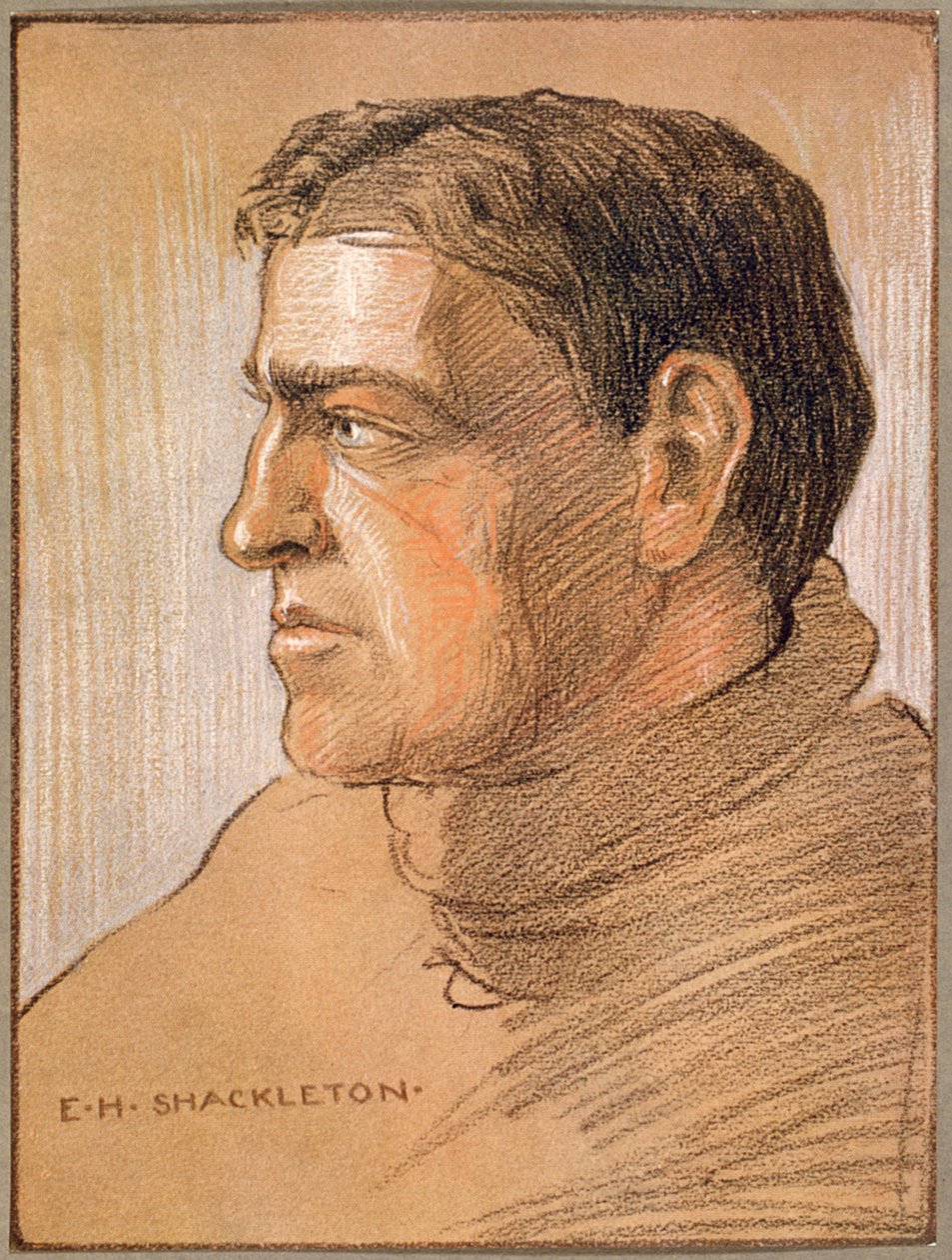 Porträtt av Shackleton, från 