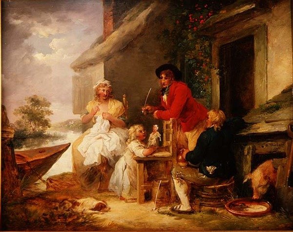 Stugadörr av George Morland