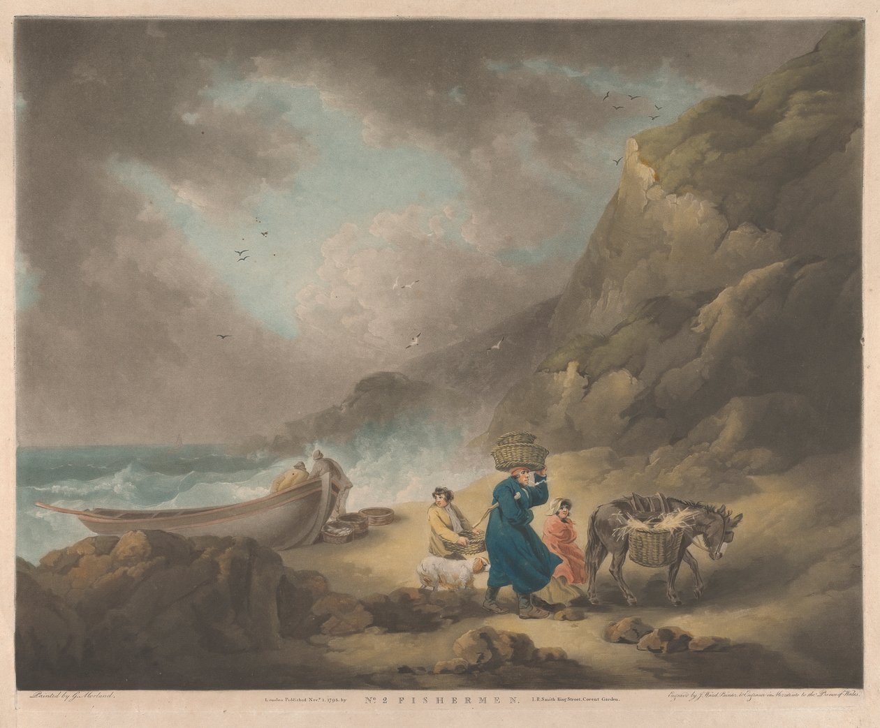 Fiskare av George Morland
