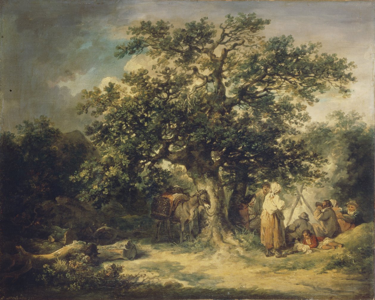 Zigenare, c. 1800. av George Morland