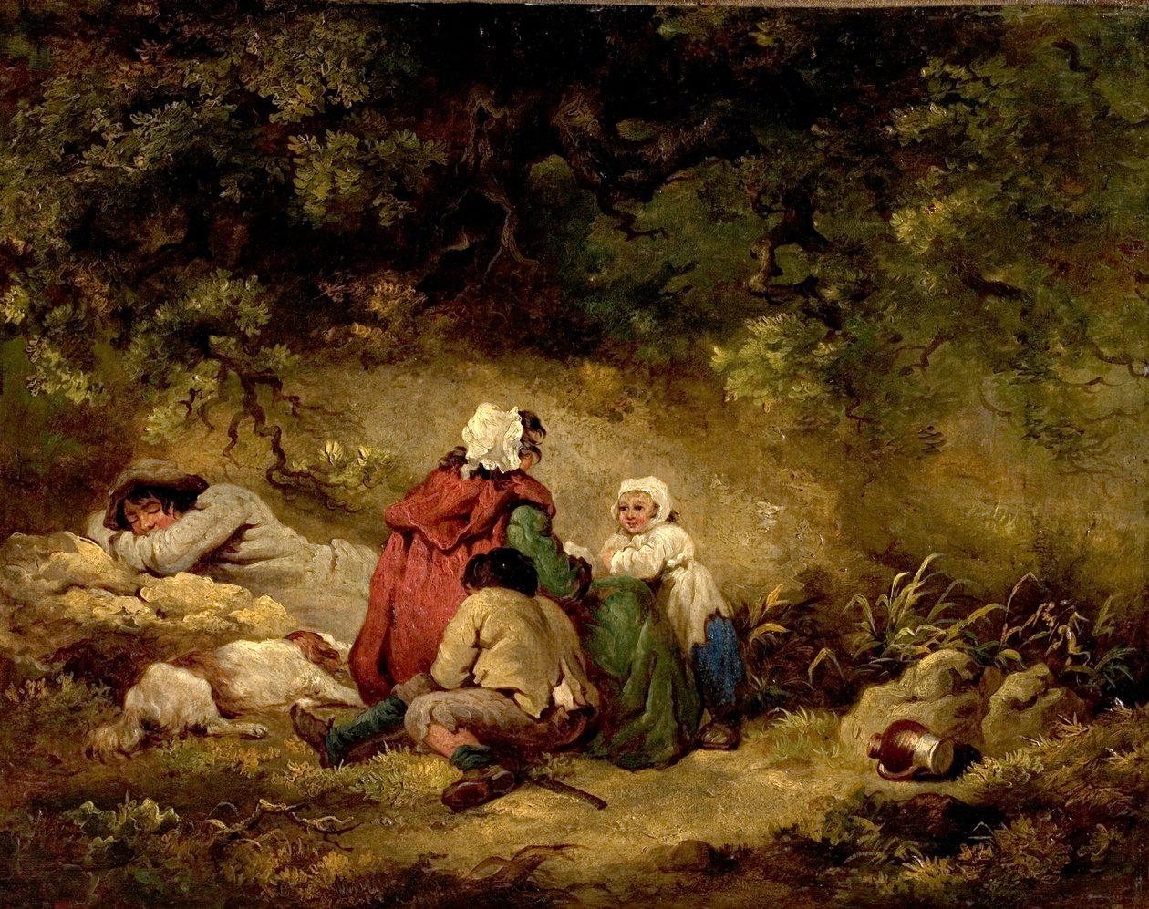 Gypsy Läger av George Morland
