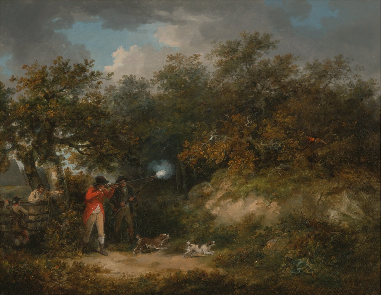 Fasanskytte av George Morland
