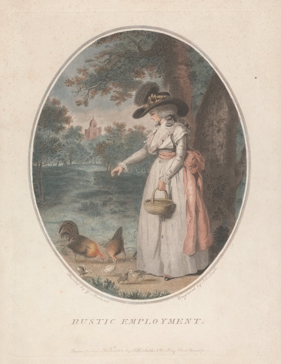 Rustik sysselsättning av George Morland