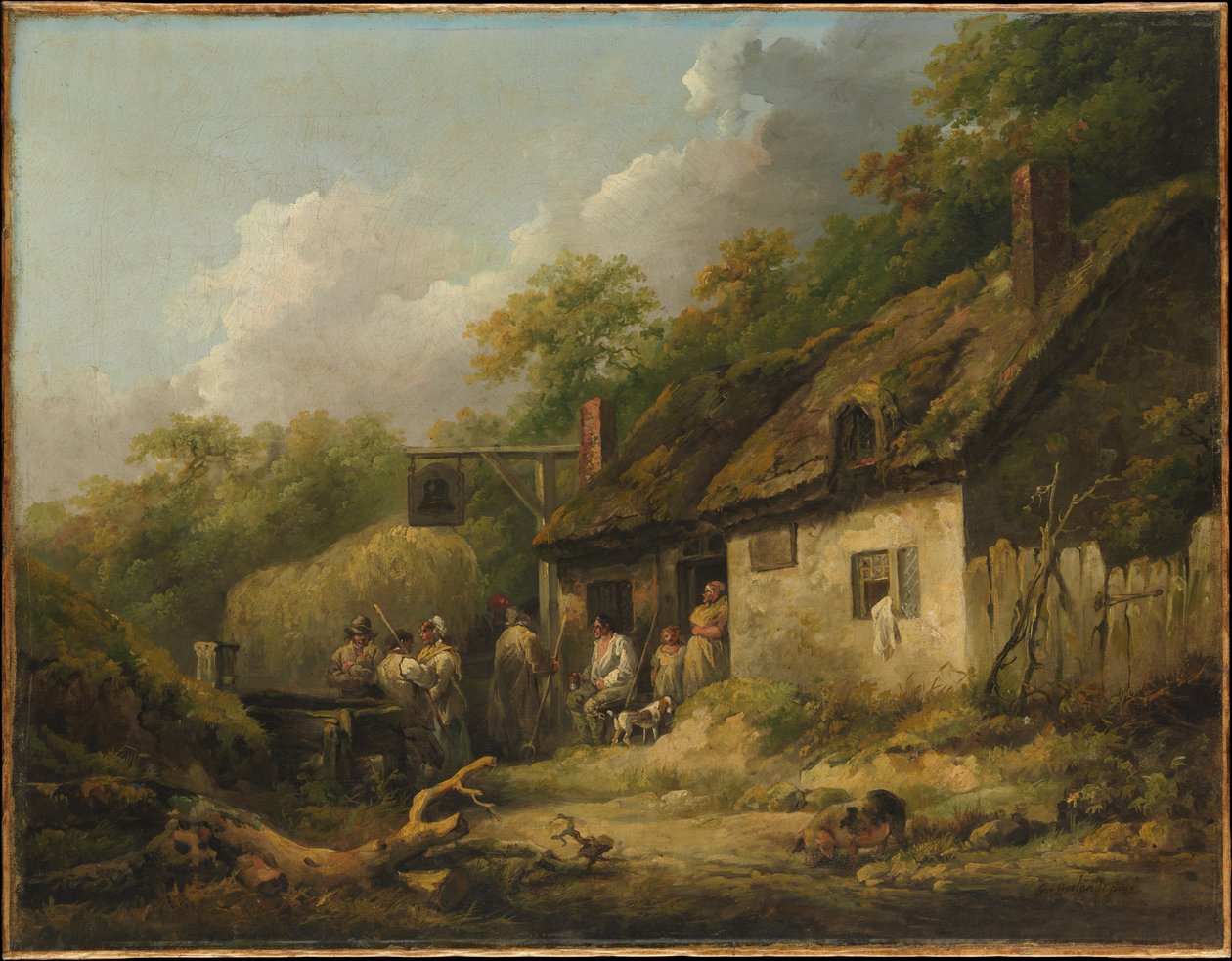 The Bell Inn av George Morland