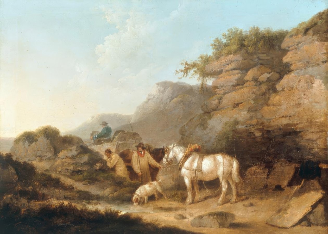 Skifferbrottet av George Morland