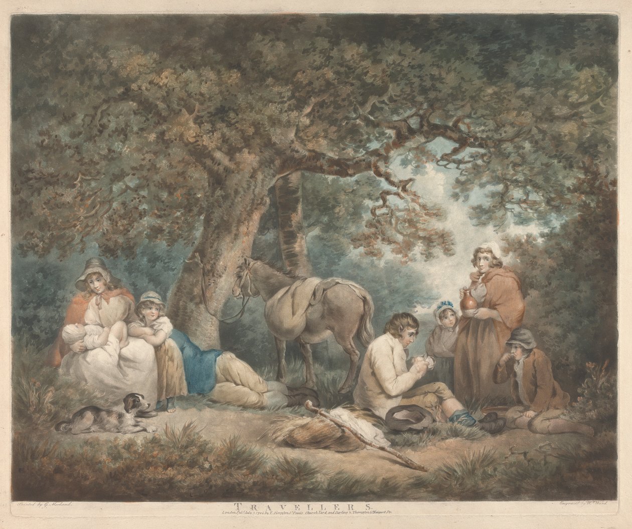 Resenärer av George Morland