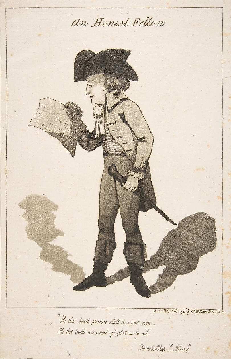 An Honest Fellow, 1 december 1790. av George Moutard Woodward