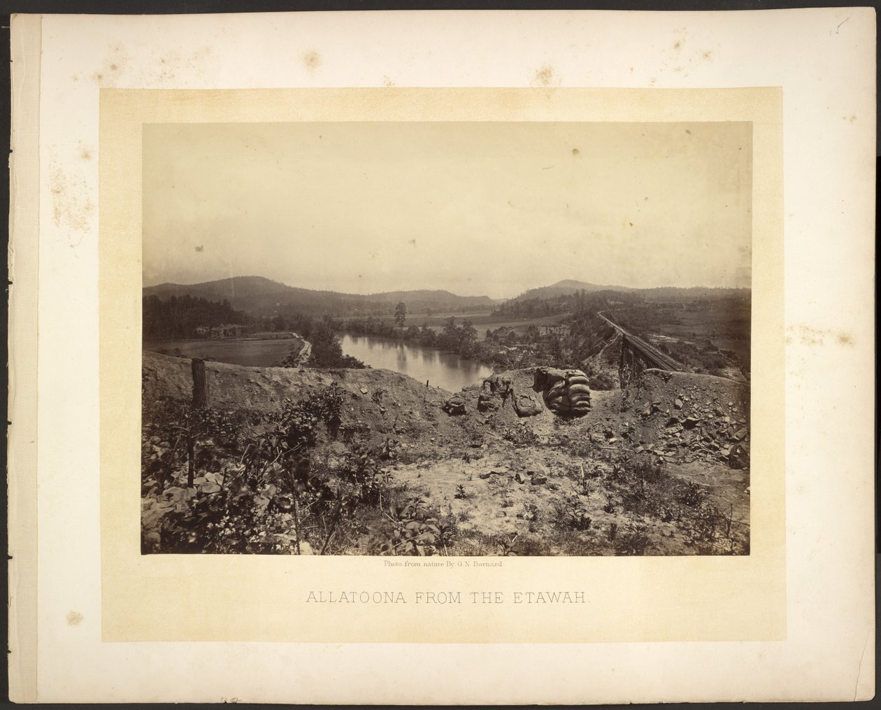 Allatoona från Etawah av George N. Barnard