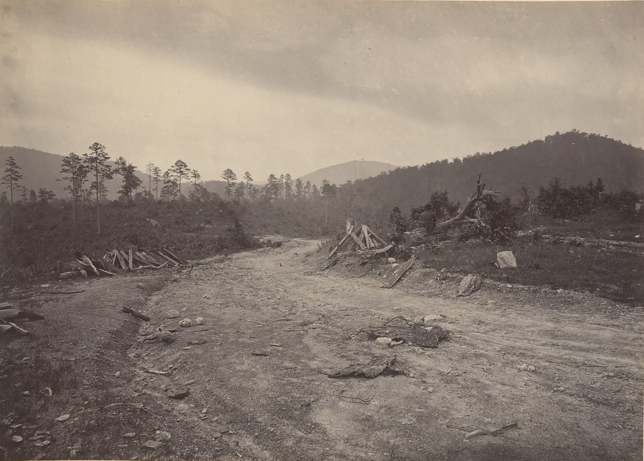 Buzzard Roost, Georgia, 1860-talet. av George N. Barnard
