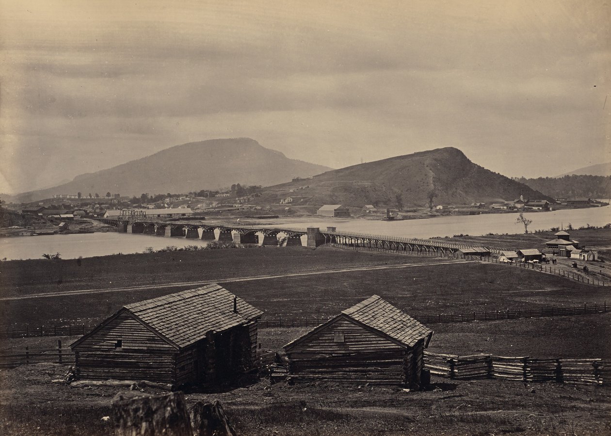 Chattanooga från norr av George N. Barnard