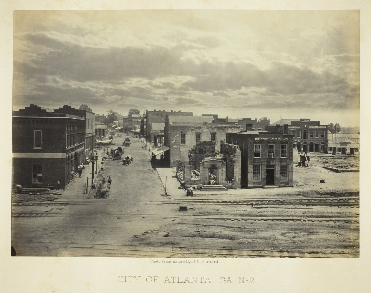 Staden Atlanta, GA, nr 2 av George N. Barnard