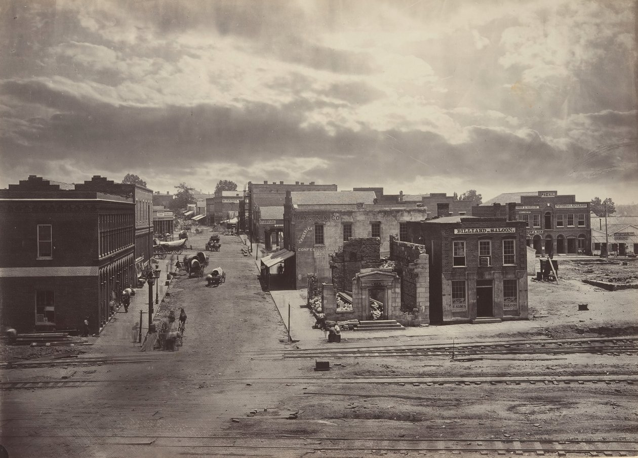 Staden Atlanta, Georgia nr 2, 1866. av George N. Barnard