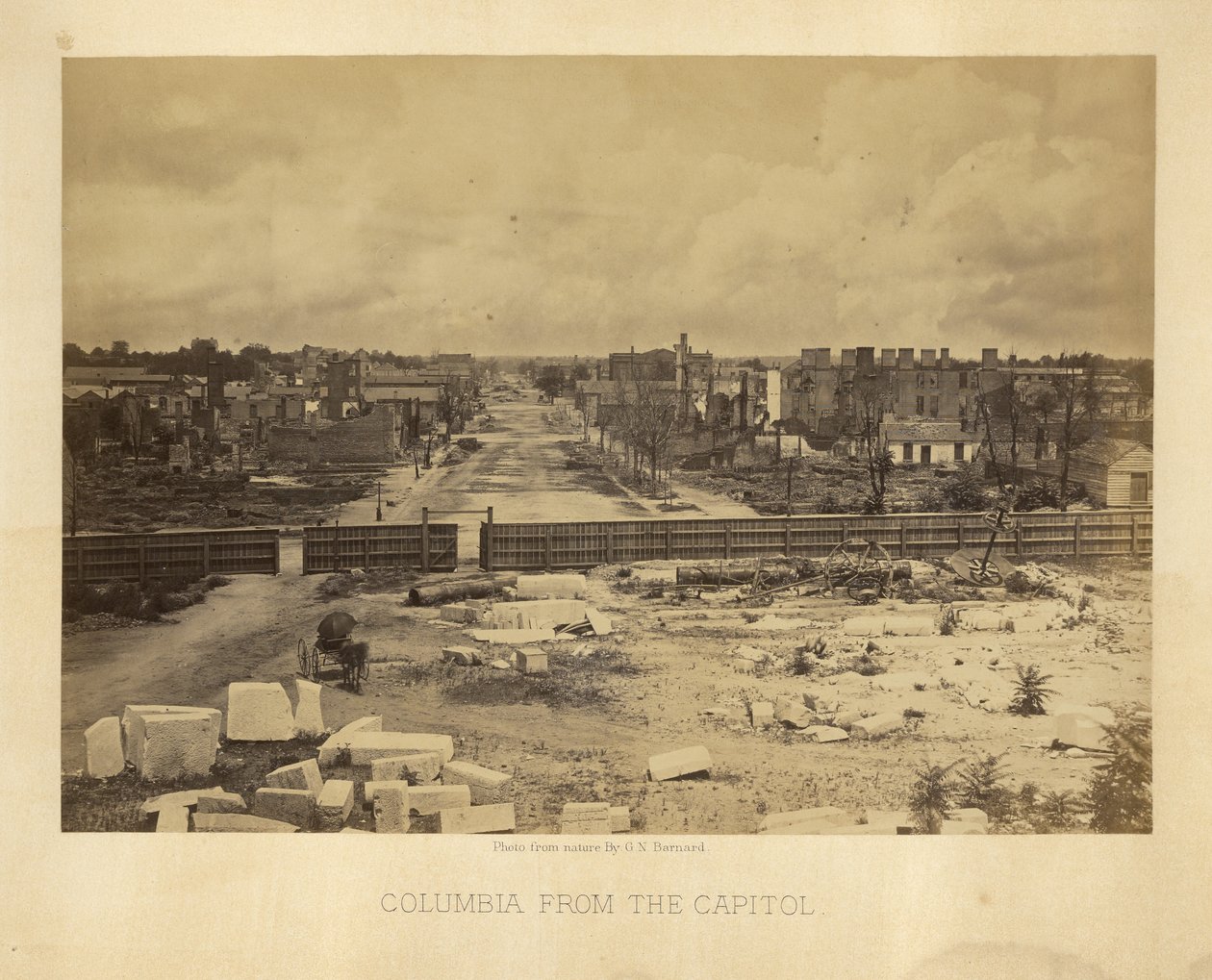 Columbia från Capitolium av George N. Barnard