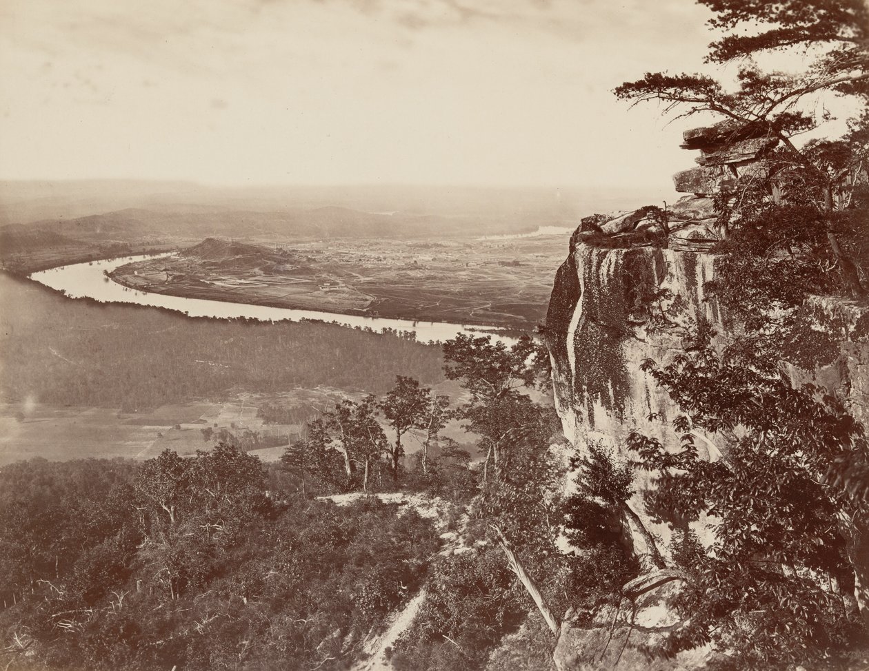 Lookout Mountain, Georgia av George N. Barnard