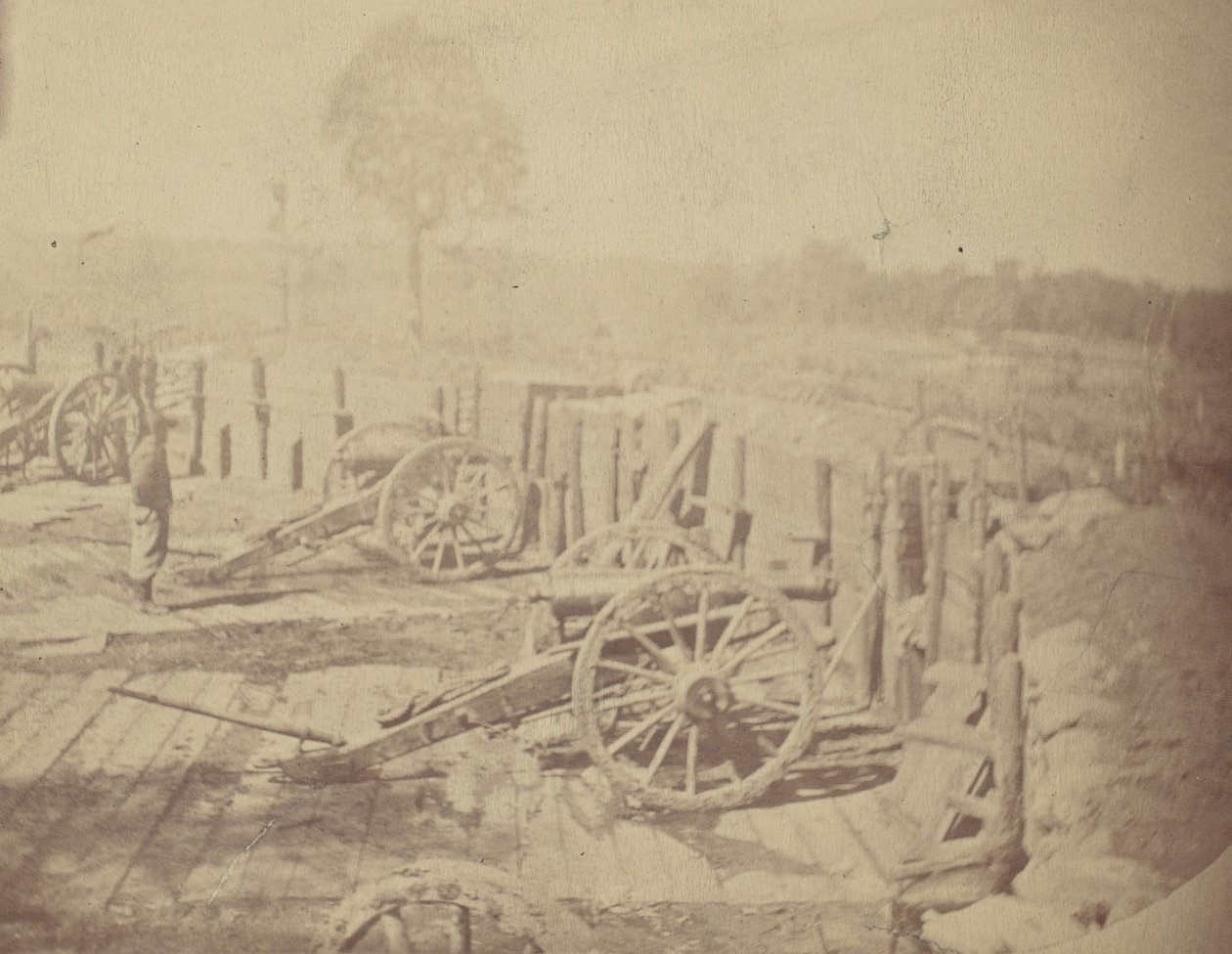 Rebell arbetar framför Atlanta, Georgia, nr 2, 1864. av George N. Barnard
