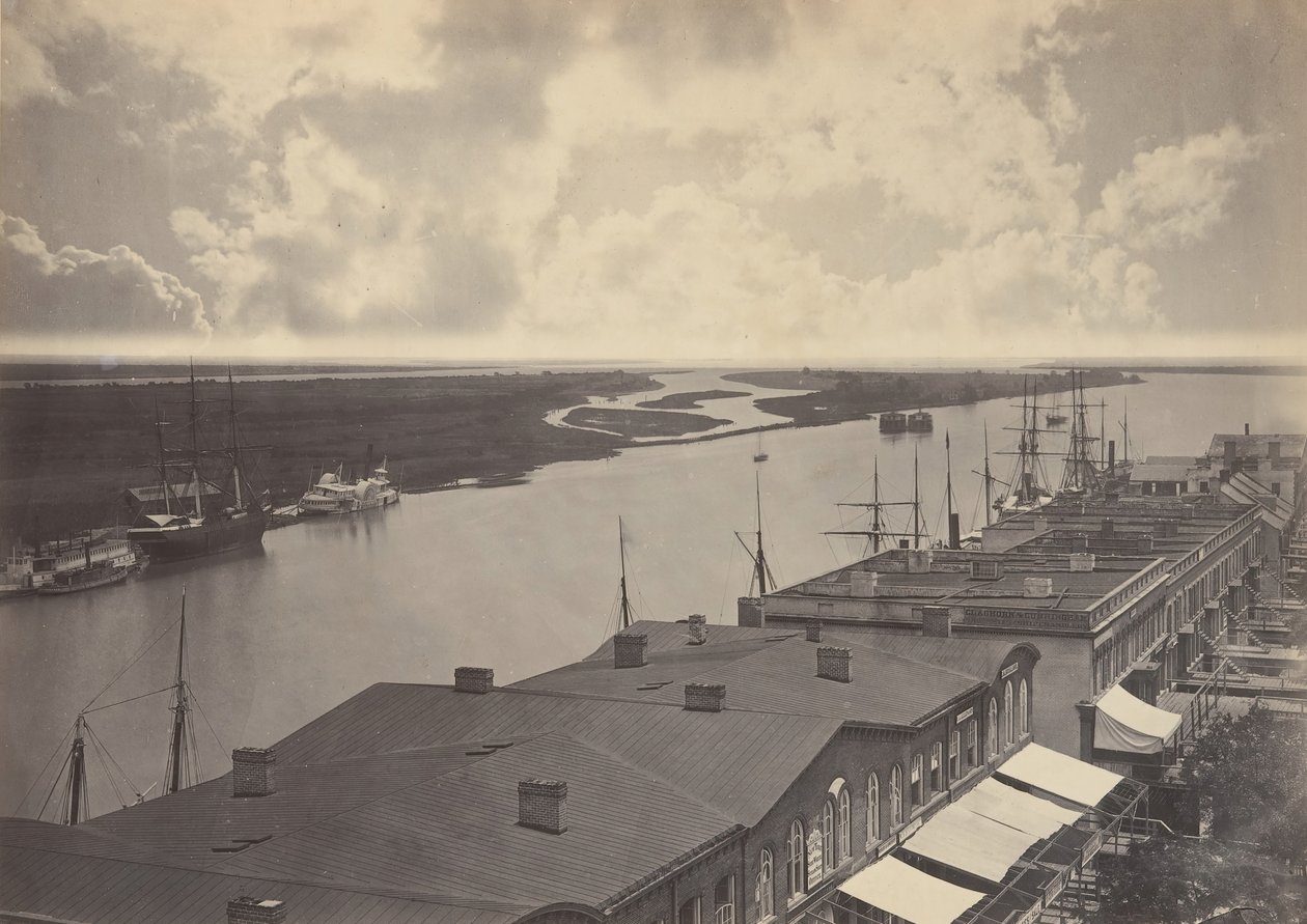 Savannah, Georgia nr 2, 1860-talet. av George N. Barnard