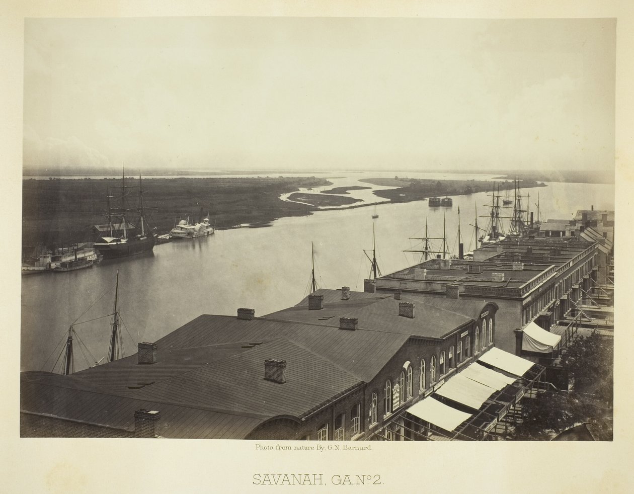 Savannah, GA, nr 2 av George N. Barnard
