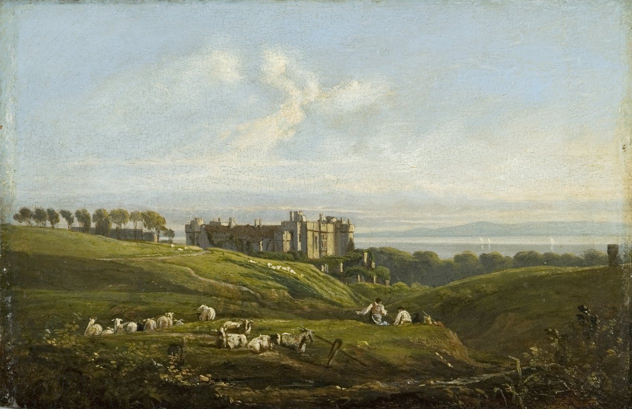 St Donats slott av George Orleans Delamotte
