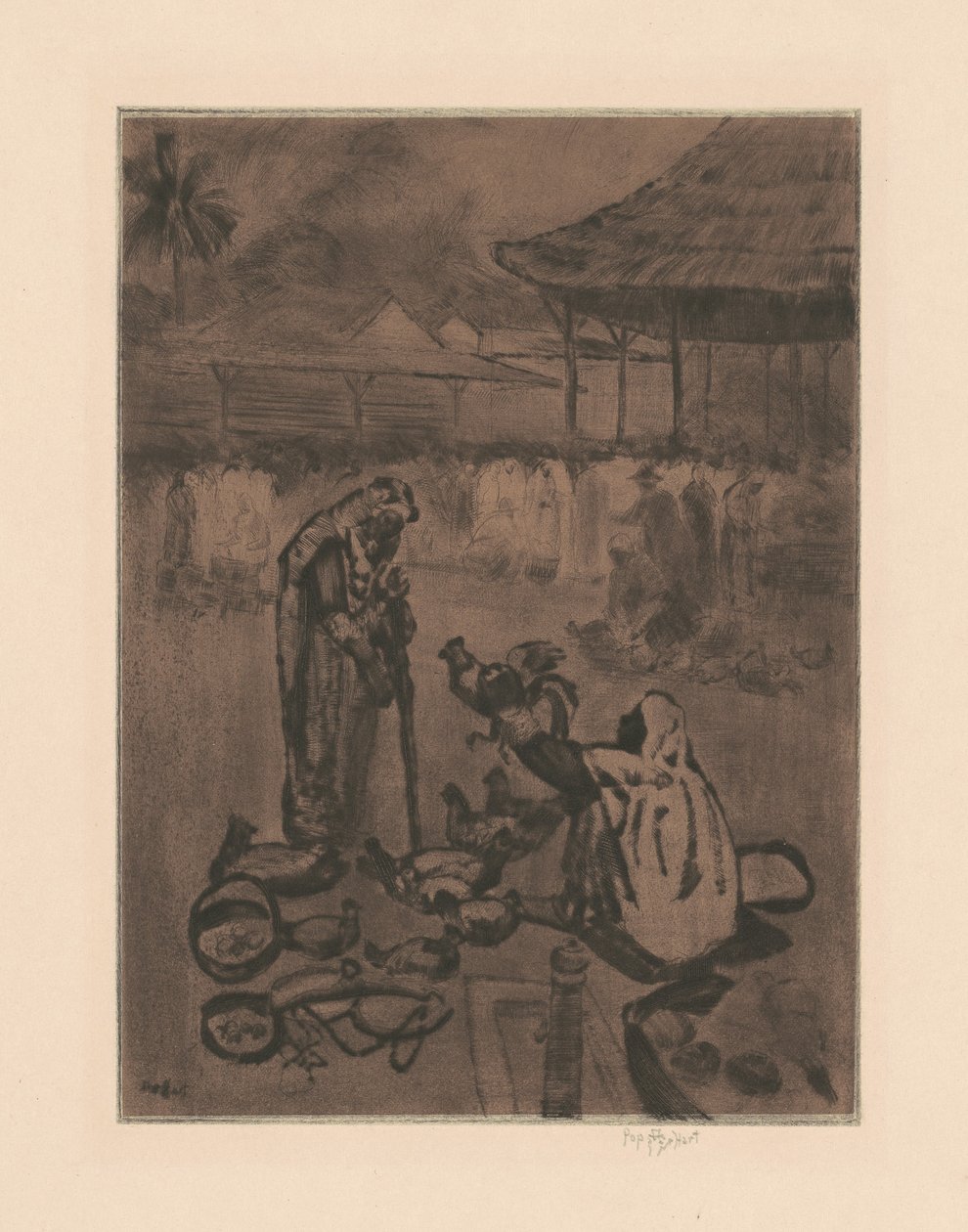 Kycklingförsäljare, Trinidad av George Overbury