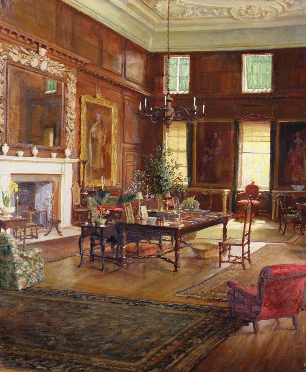 Interiör av State Room, Governor