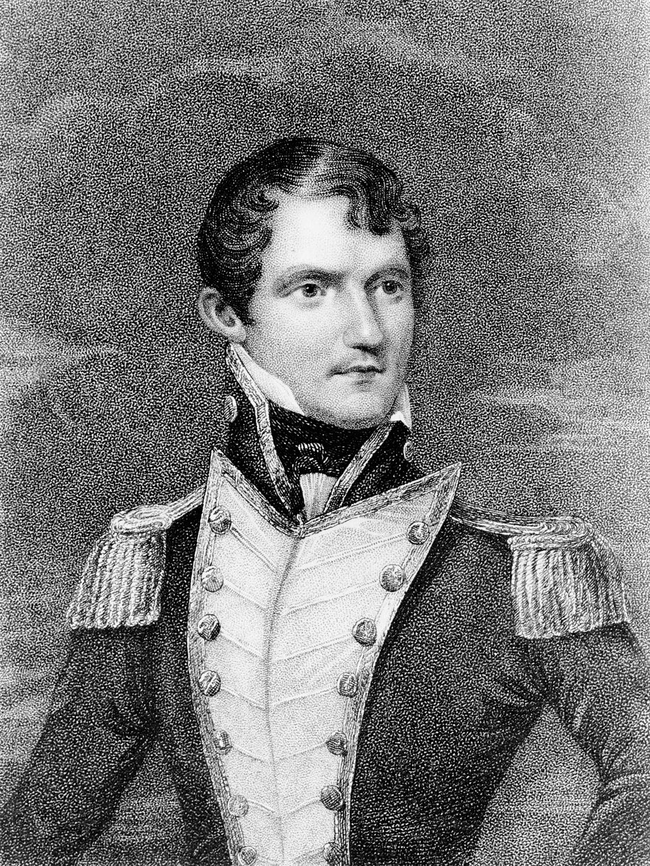 Kapten John Dundas Cochrane, graverad av Henry Meyer, c.1824 av George Perfect Harding